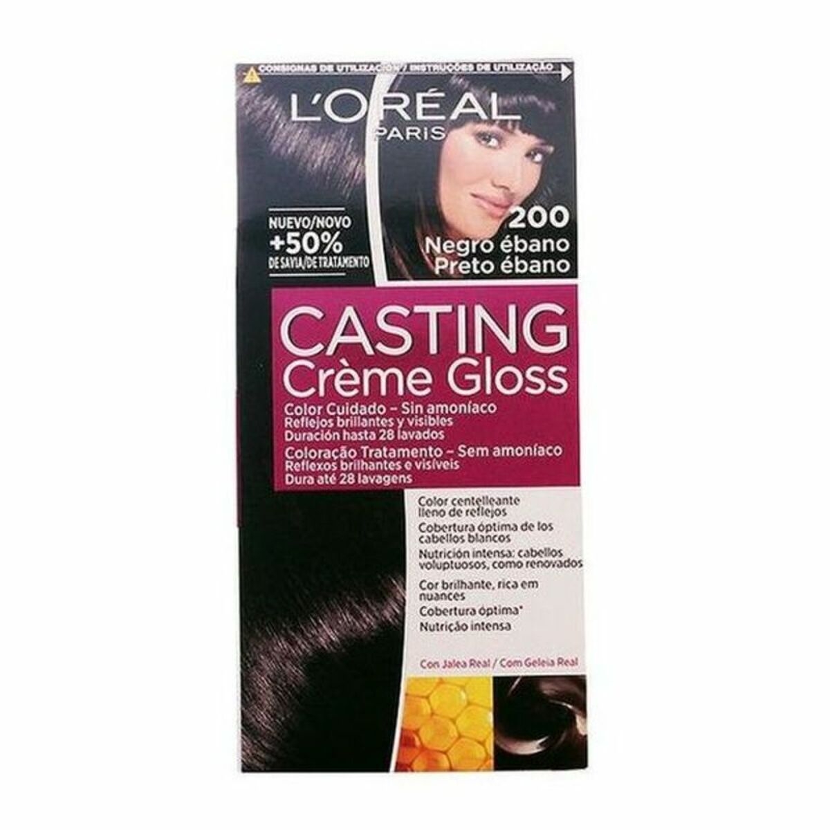 CASTING CREME GLOSS #200-NEGRO A©BANO