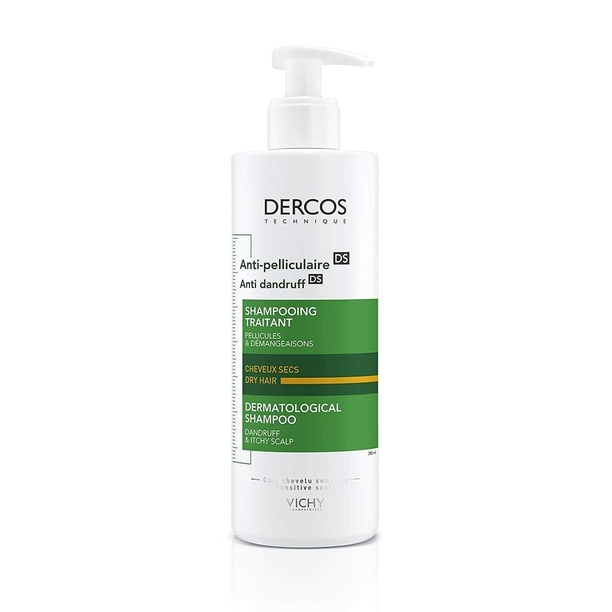 DERCOS ANTI-PELLICULAIRE SECS champúING TRAITANT