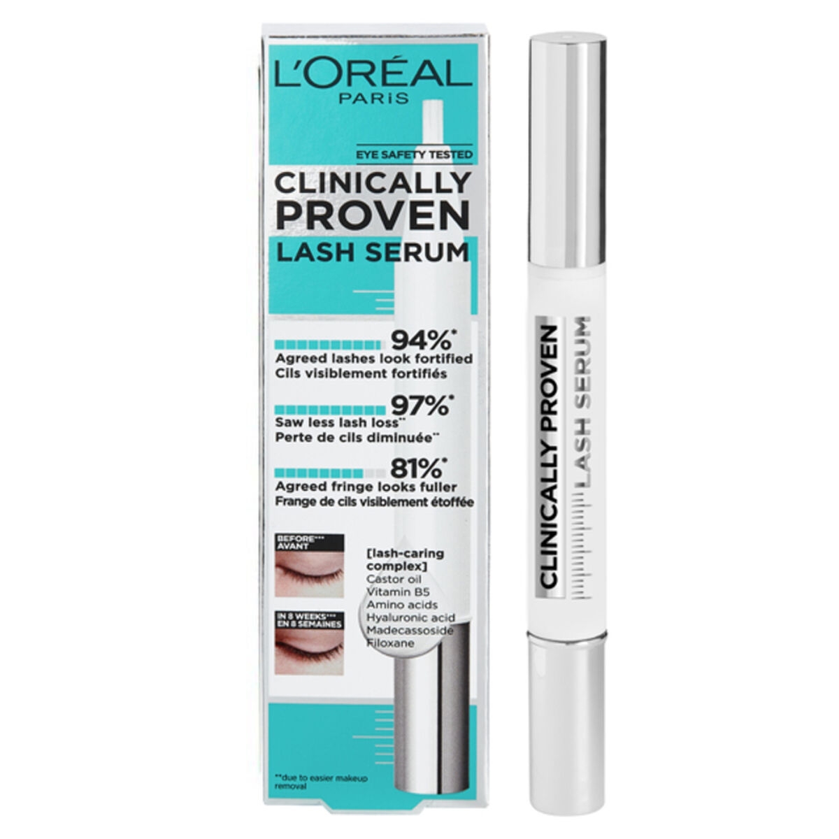 CLINICALLY PROVEN LASH SERUM #00-TRANSPARENT 1,