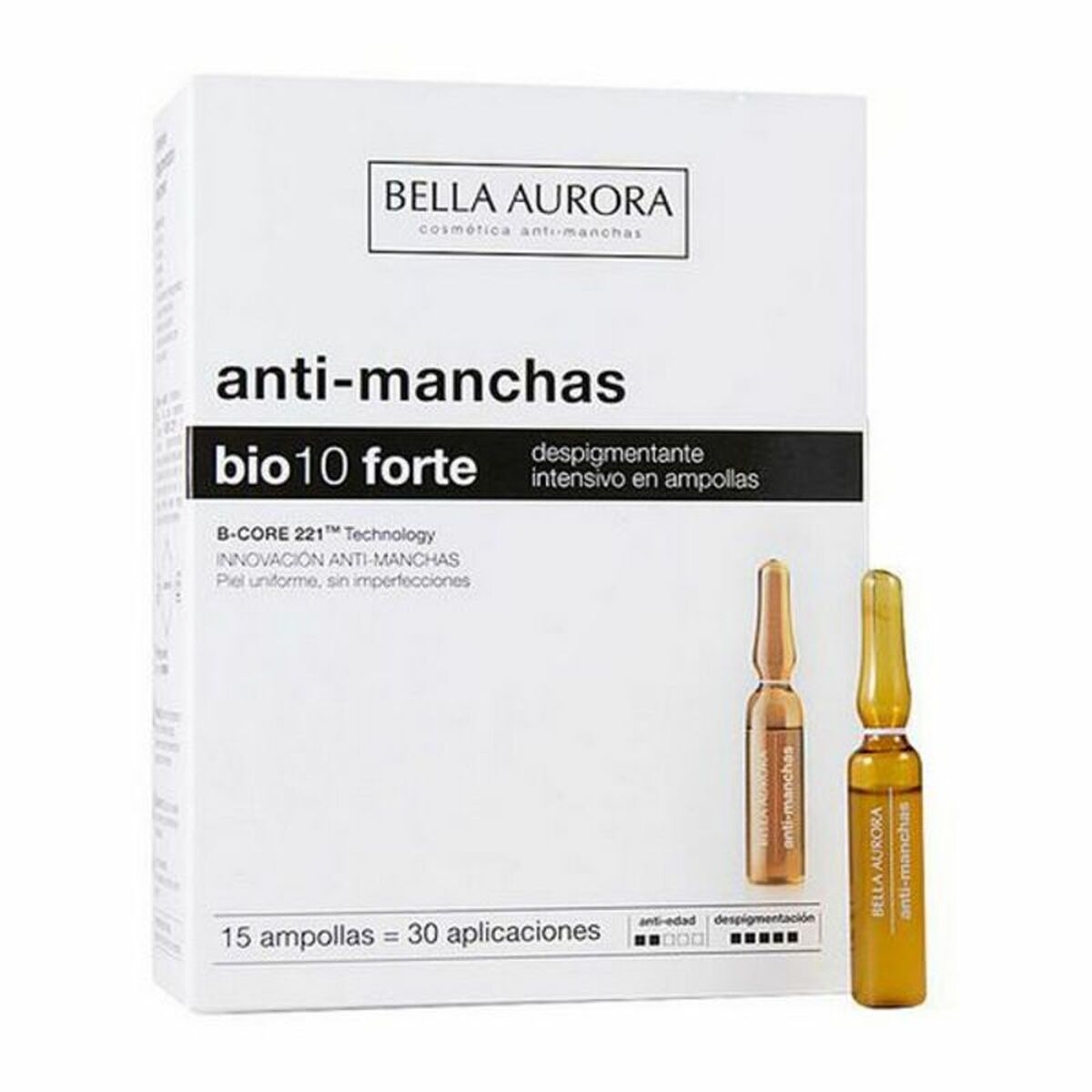 BIO10 FORTE DESPIGMENTANTE INTENSIVO AMPOLLAS 15 X