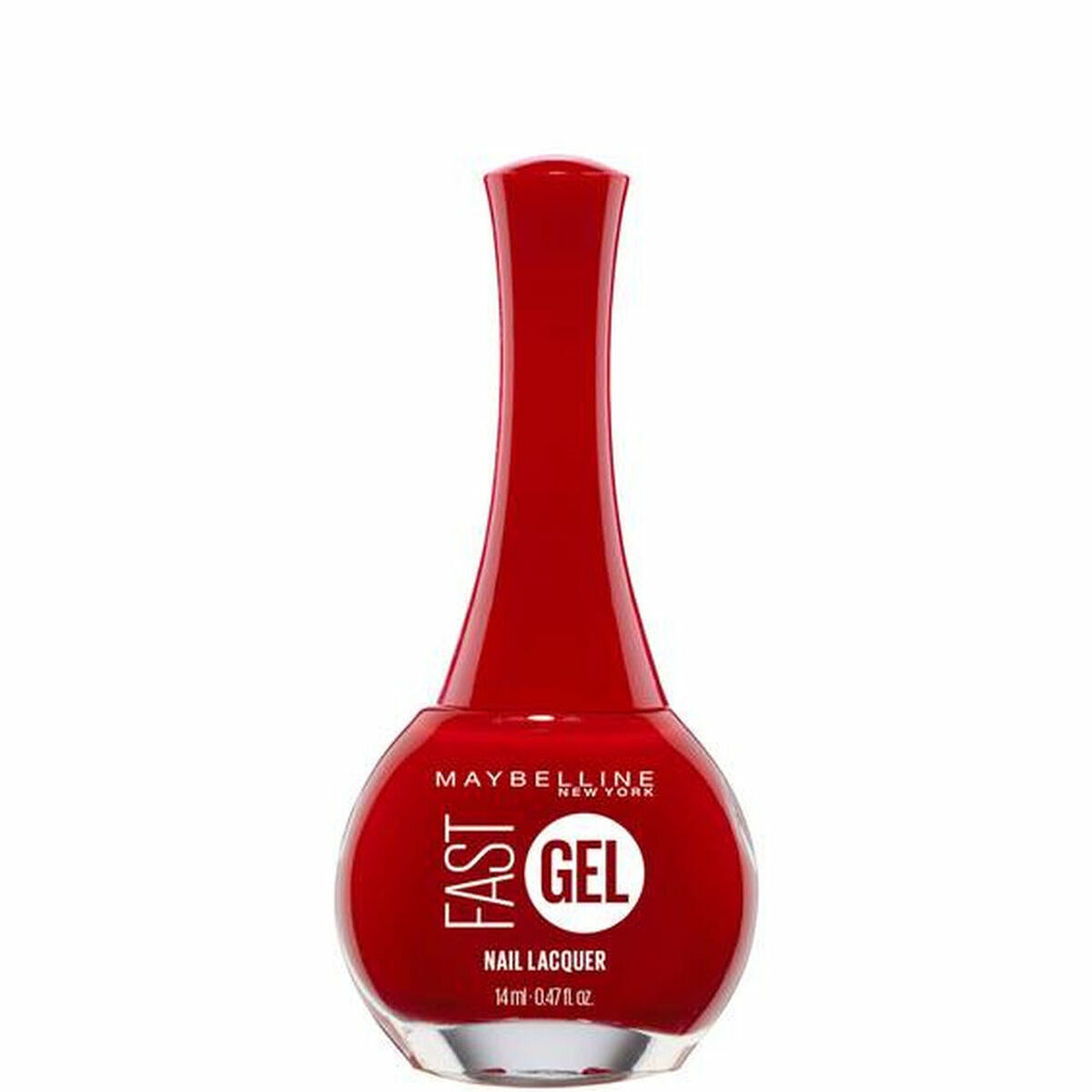 FAST GEL NAIL LACQUER #12-REBEL RED