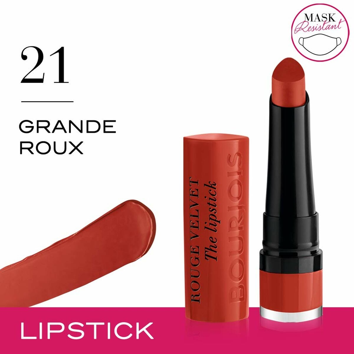 ROUGE VELVET THE LIPSTICK #21-GRANDE ROUX