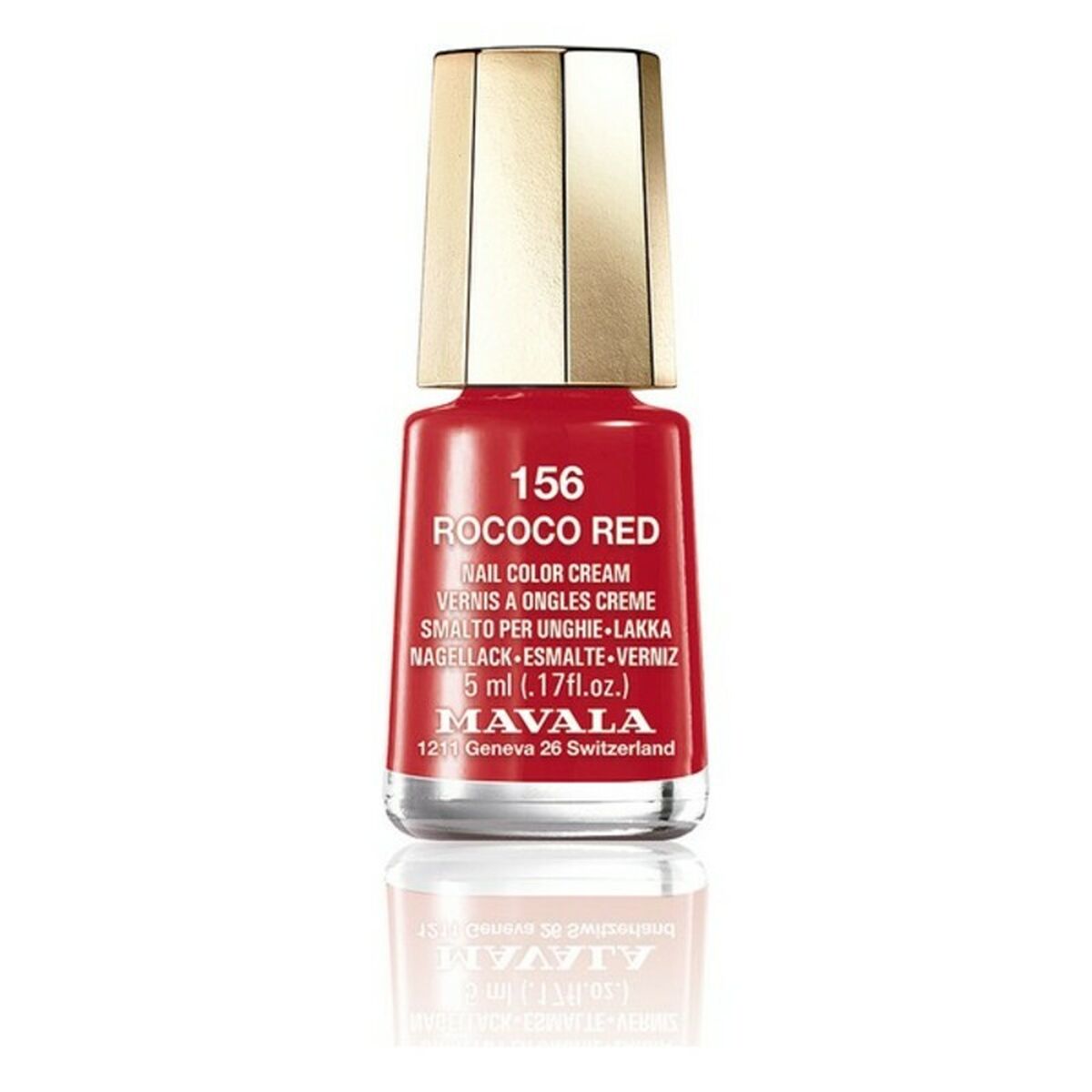 NAIL COLOR #156-ROCOCO RED