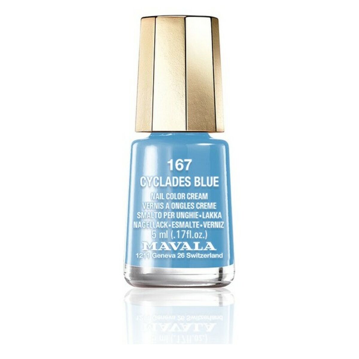 NAIL COLOR #167-CYCLADES BLUE