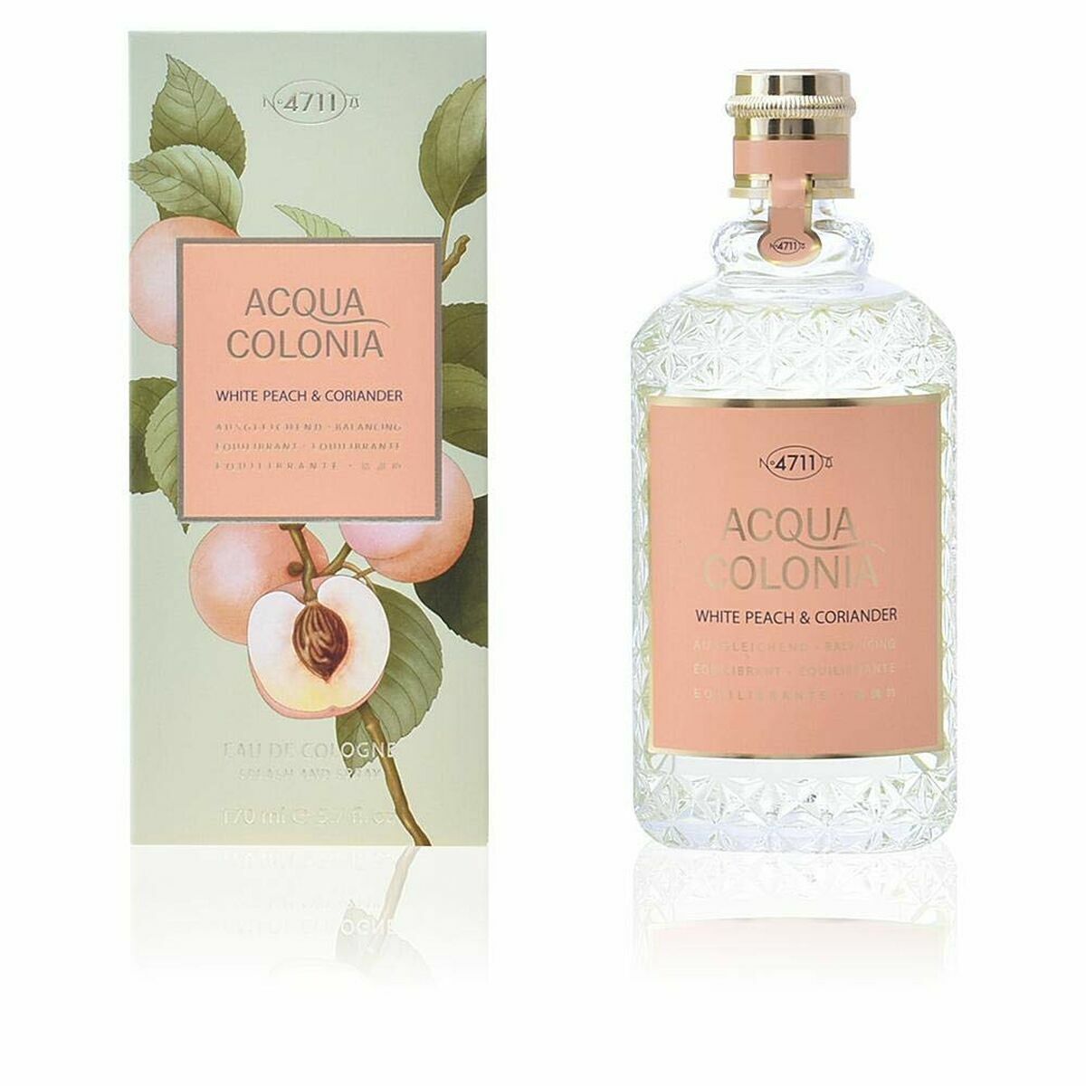 ACQUA COLONIA WHITE PEACH & CORIANDER SPLASH & SPRAY