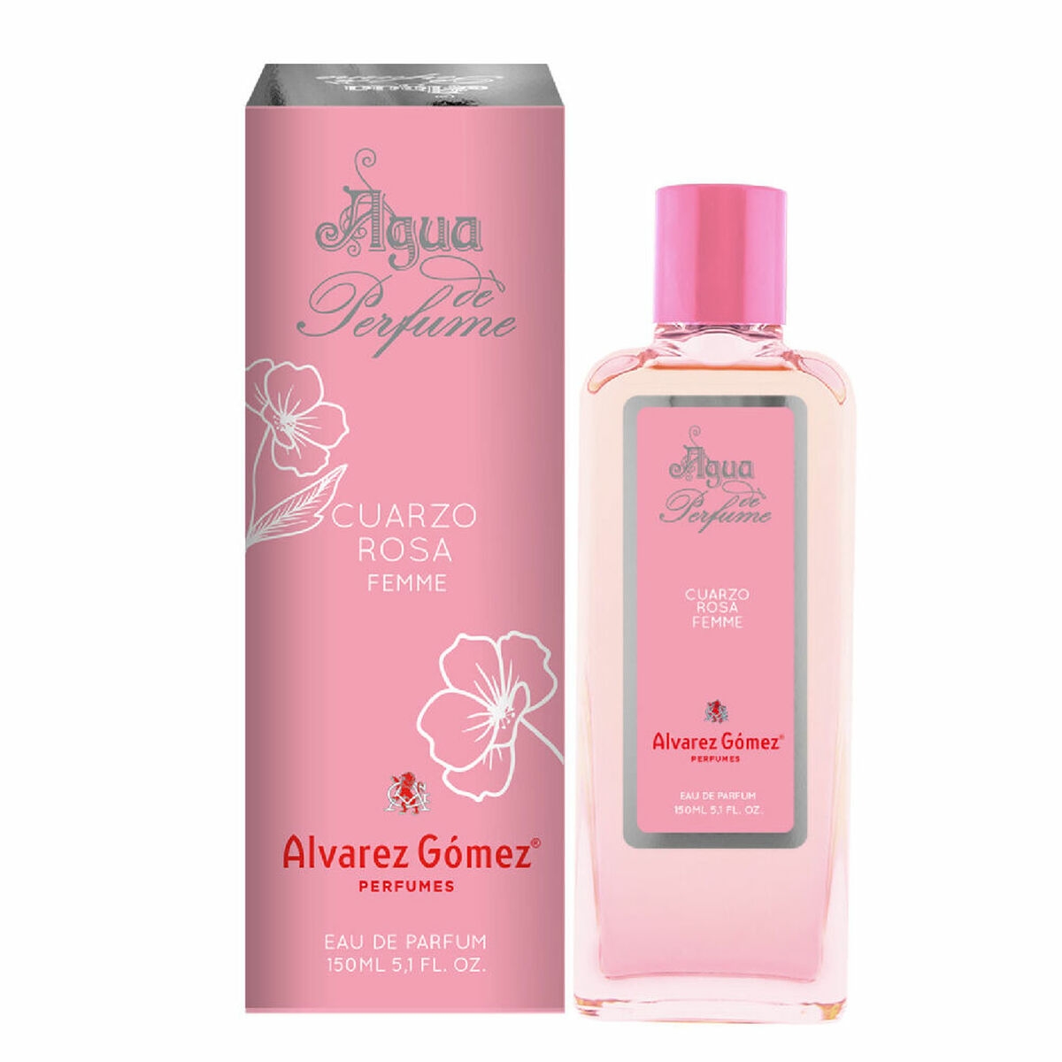 CUARZO ROSA FEMME EAU DE PARFUM VAPORIZADOR