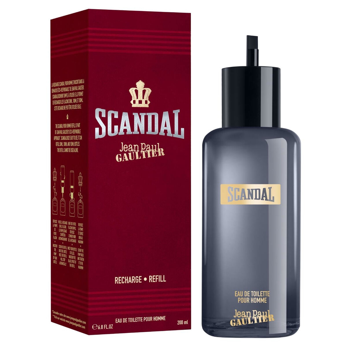 SCANDAL POUR HOMME EAU DE TOILETTE RECARGA