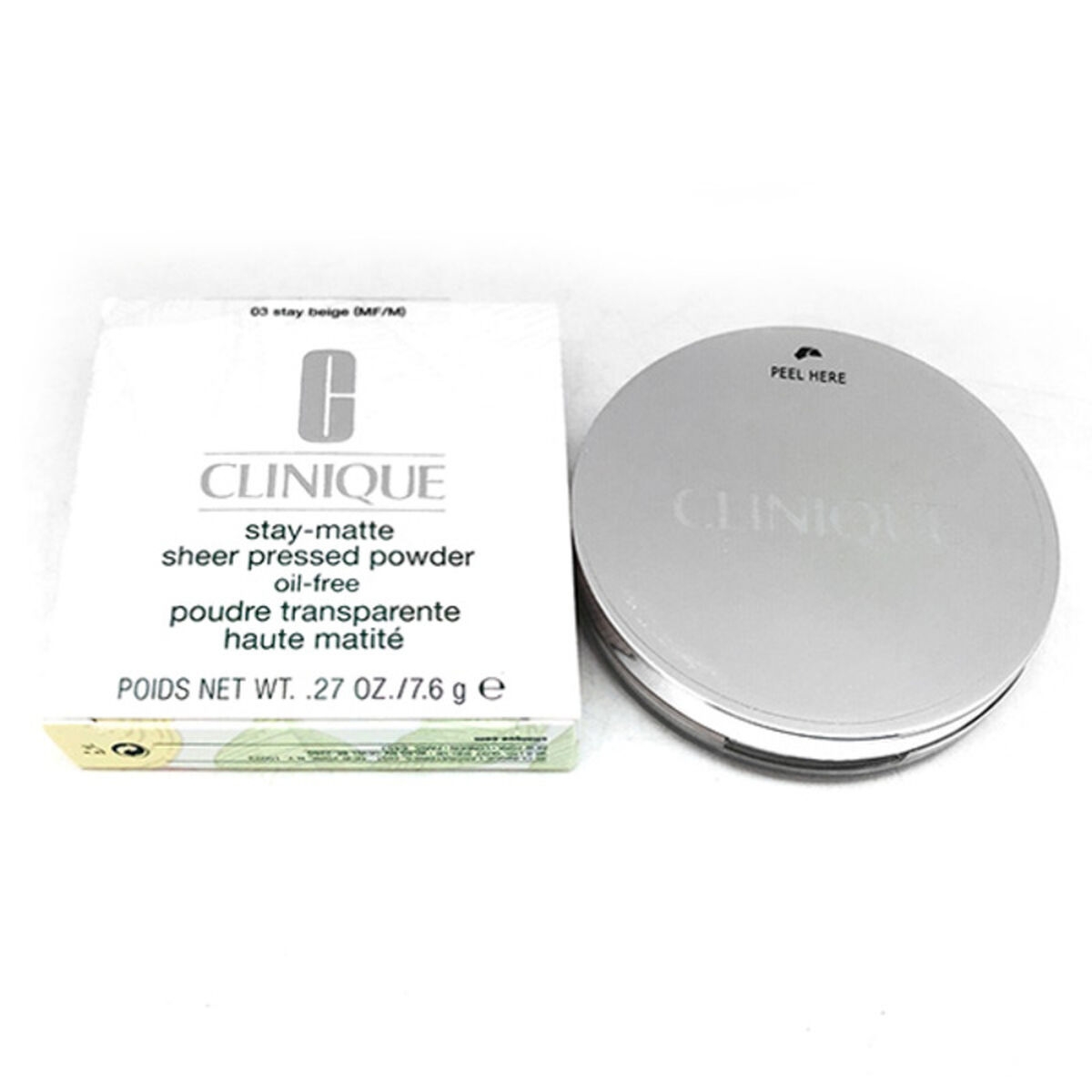 CLINIQUE S MATTE SHEER 01 STAY BUFF