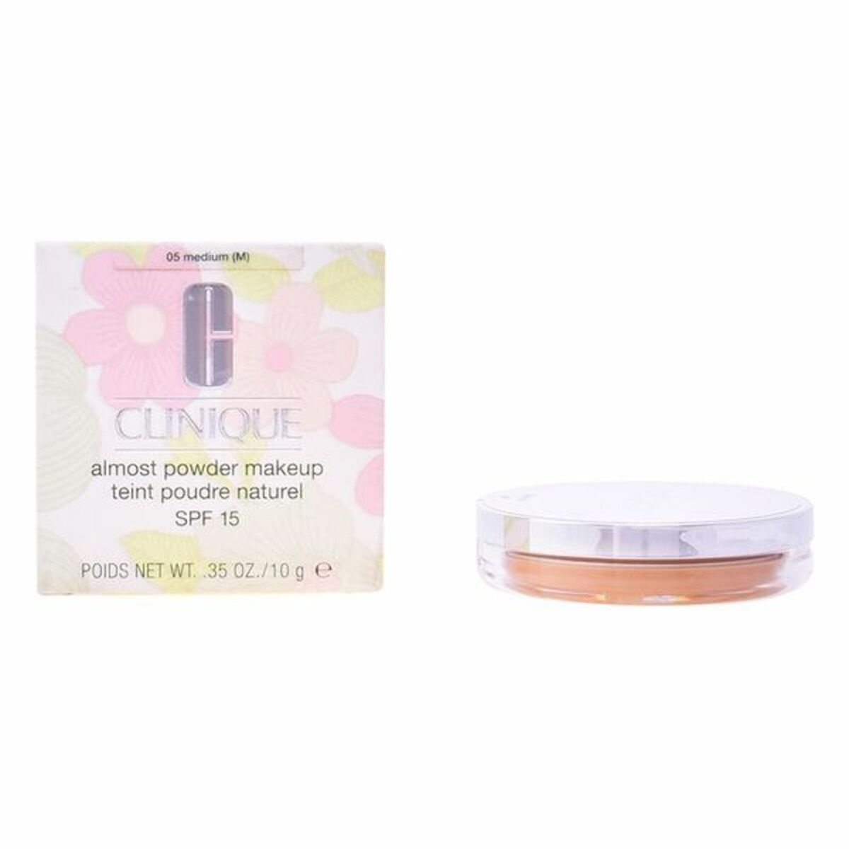 CLINIQUE ALMOS POWDER MAKEUP SPF15 MAQUILLAJE ALMOST MEDIUM