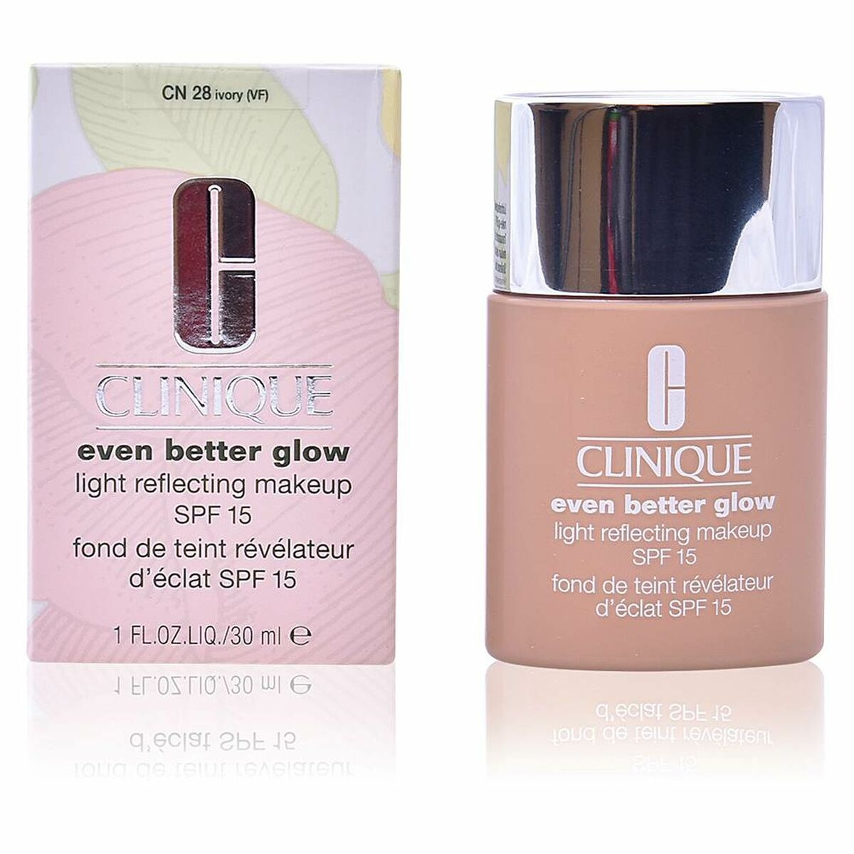 CLINIQUE EVEN BETTER GLOW LIGHT REFLECTING MAKEUP SPF15 CN28