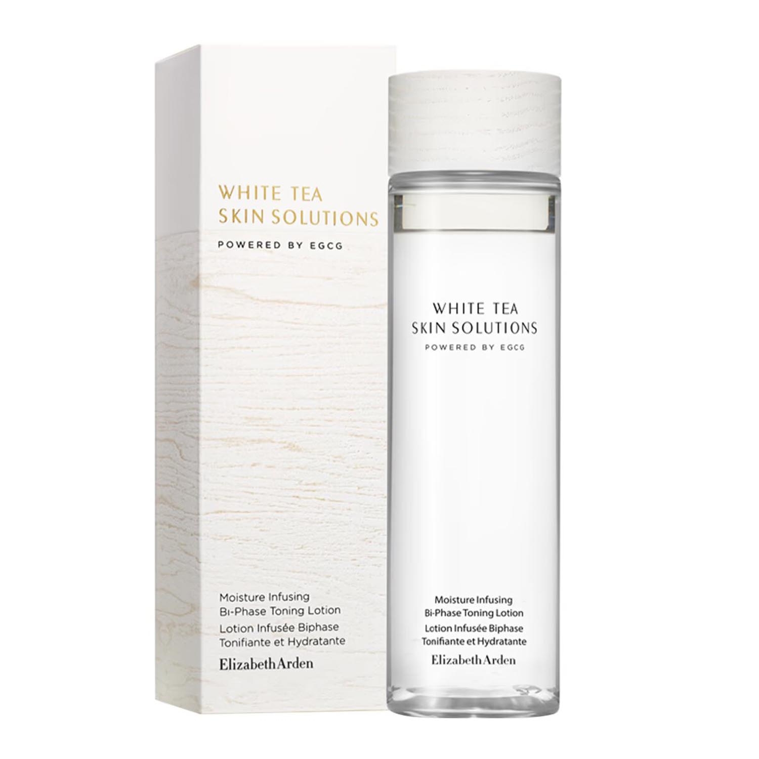 ELIZABETH ARDEN WHITE TEA BI-PHASE TONING LOTION SKIN SOLUTI