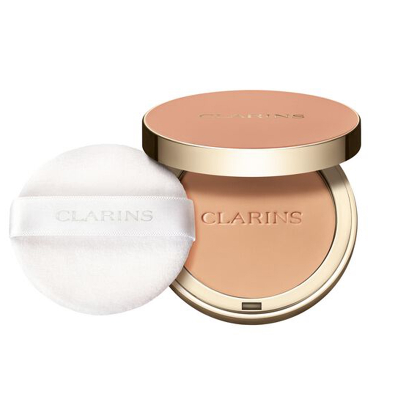 CLARINS EVER MATTE SHINE CONTROL MINERAL COMPACT POWDER 4