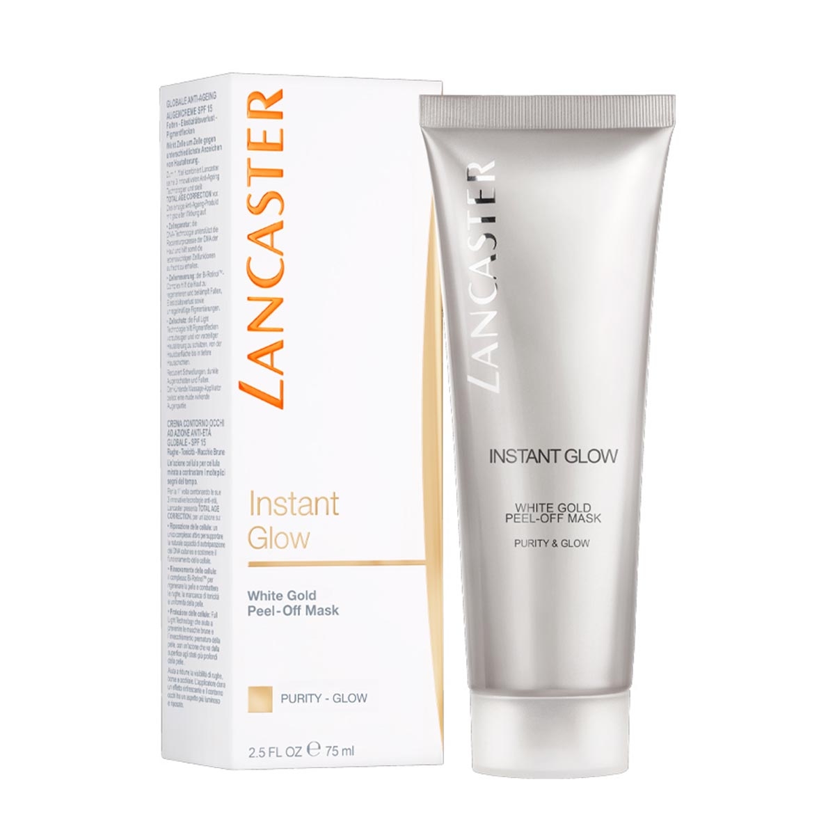 LANCASTER INSTANT GLOW MASCARILLA WHITE