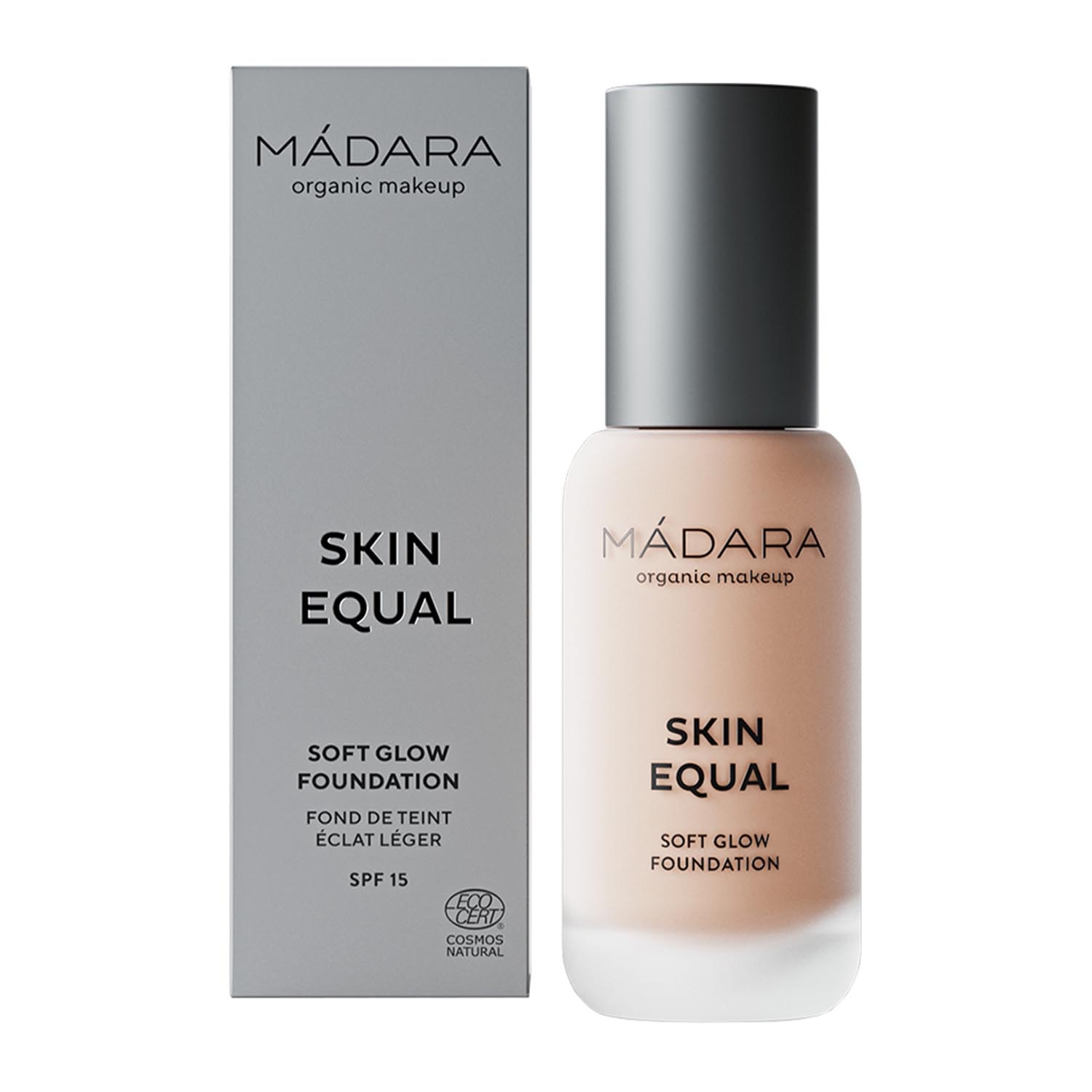 MADARA SKIN EQUAL SOFT GLOW BASE SPF15 30 ROSE IVORY