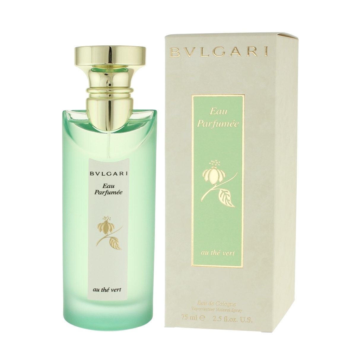 BULGARI AU THE VERD EAU DE COLOGNE 75ML VAPORIZADOR