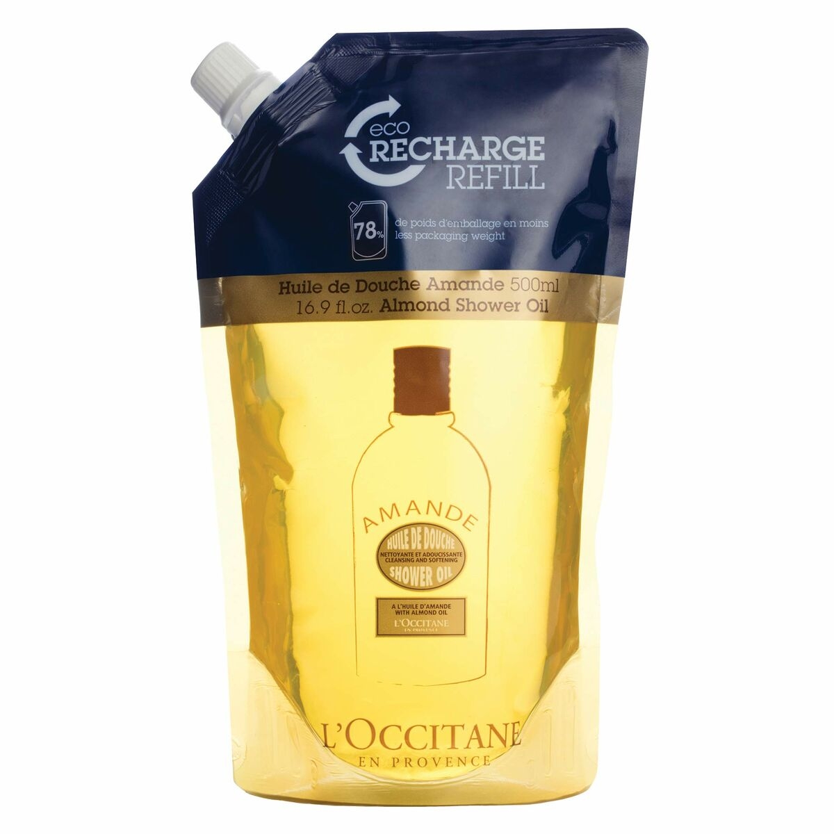 LOCCITANE ALMOND SHOWER OIL - REFILL