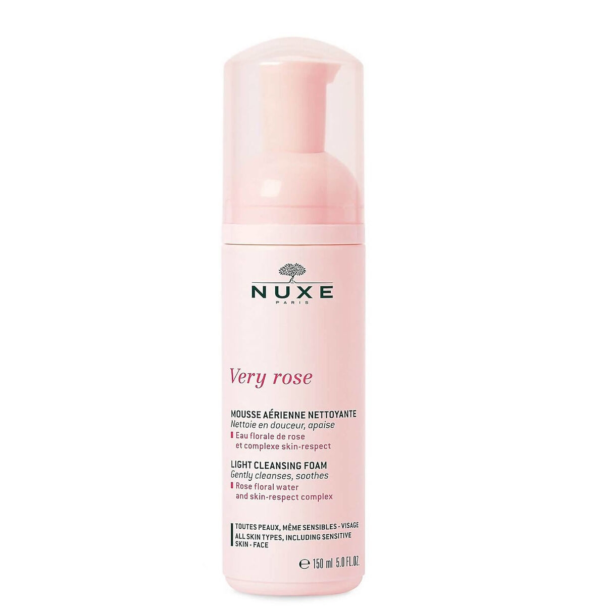 NUXE VERY ROSE LIGHT CLEANSING FOAM