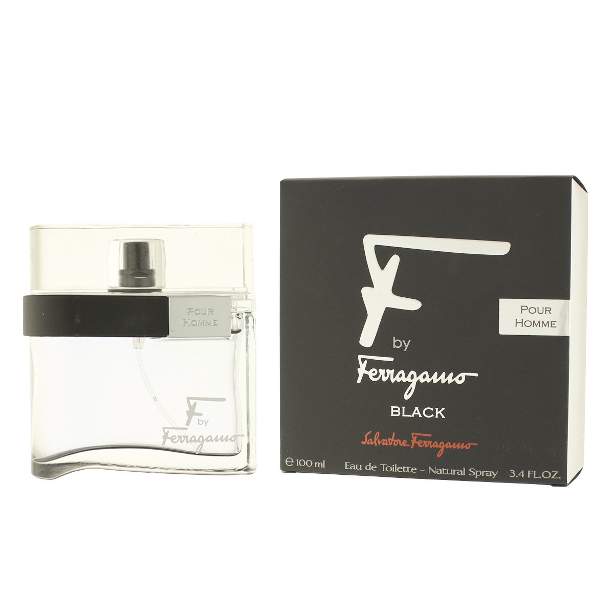 Salvatore Ferragamo F By Ferragamo Black Man Edt