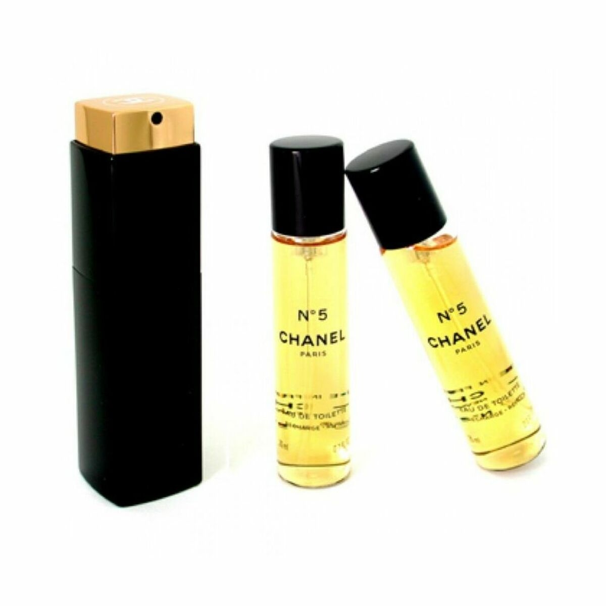 NAº 5 EAU DE TOILETTE VAPORIZADOR PARA EL BOLSO 3 X