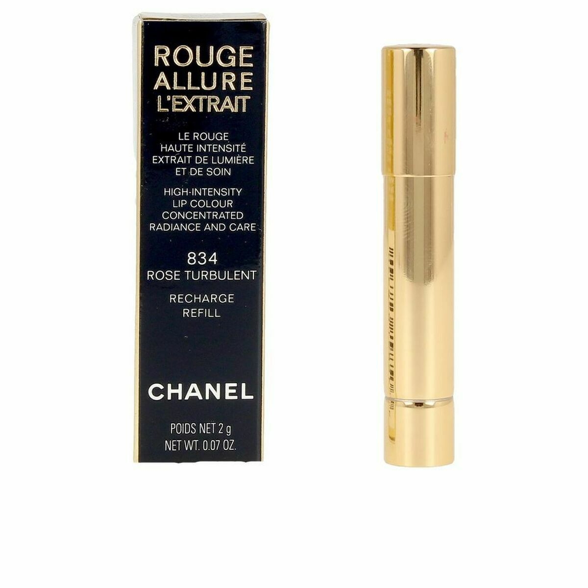 ROUGE ALLURE LEXTRAIT LIPSTICK RECHARGE #ROSE TURBULENT-834